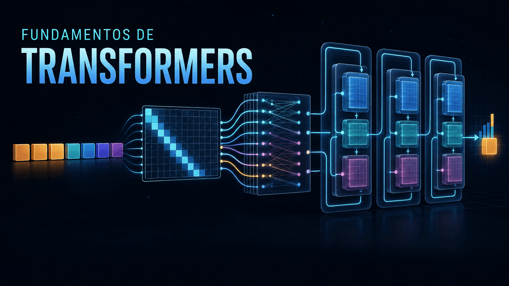 Portada del curso Fundamentos de Transformers